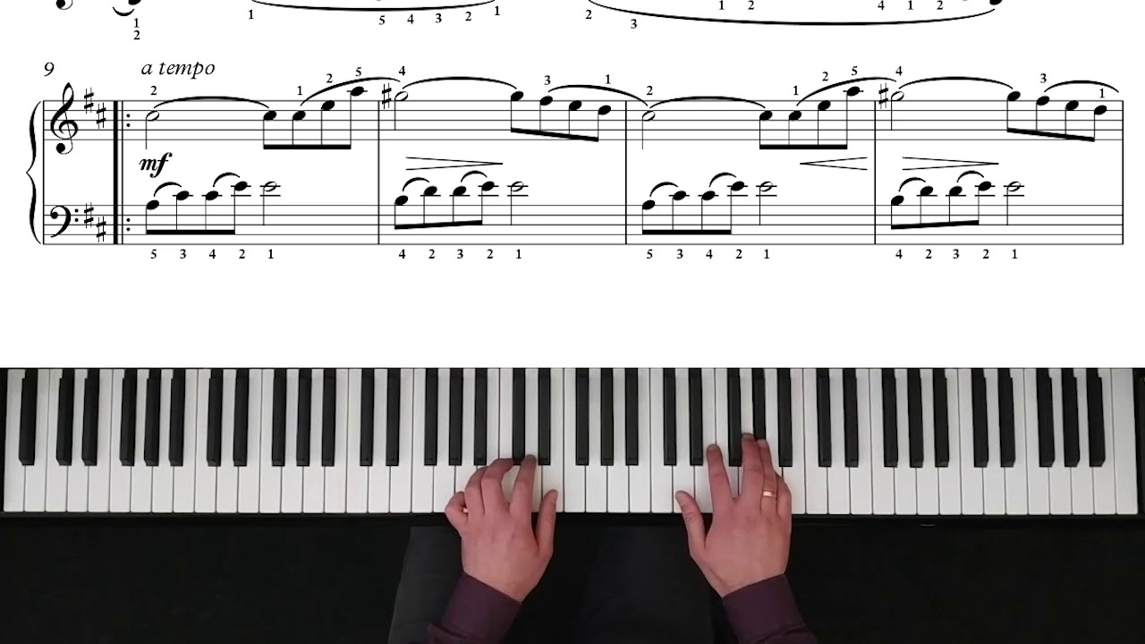 Burgmuller - Tender Flower Op. 100, No. 10 - 3,280pts