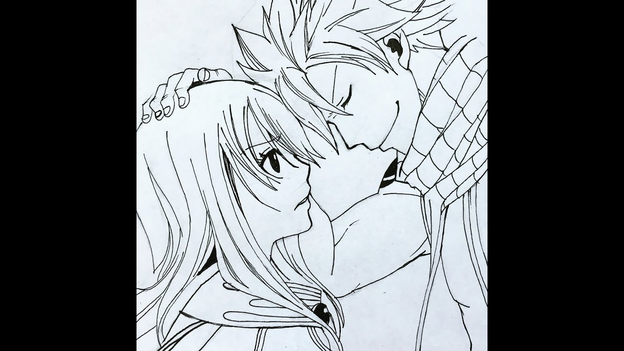 How to draw NaLu (step by step tutorial)