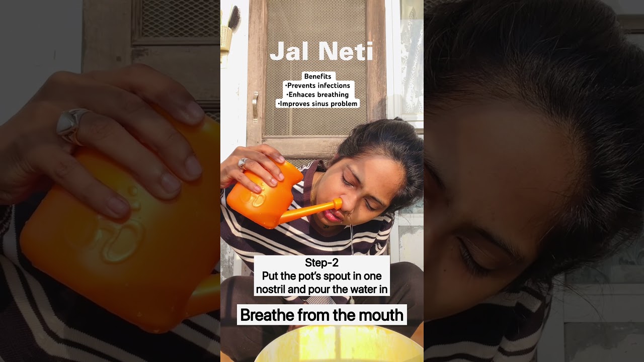 Jal neti | How to cure sinus | Hatha yoga | lizlotus_yoga