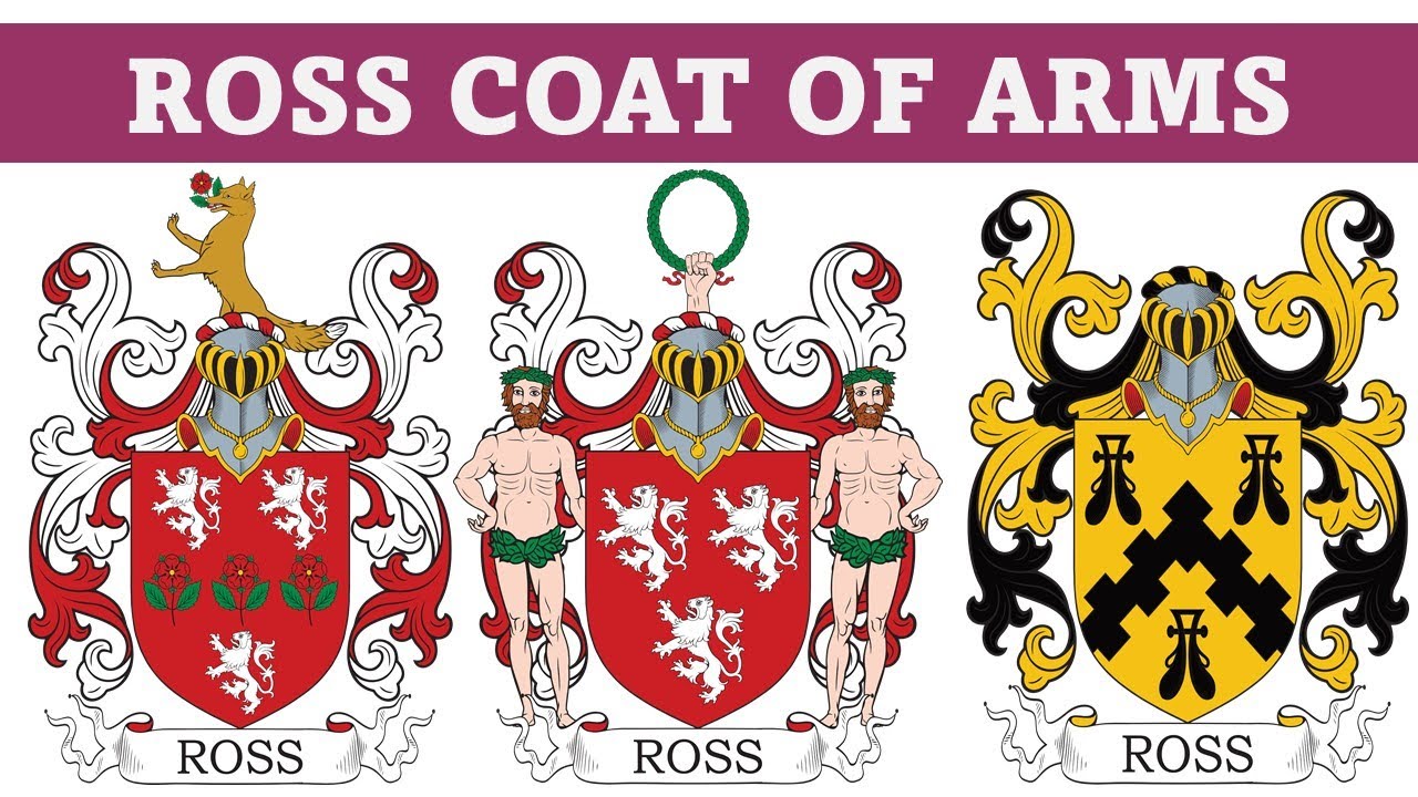 Ross Coat of Arms & Family Crest - Symbols, Bearers, History
