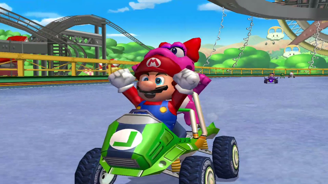 Mario Kart Double Dash - #077 Mushroom Cup (Mirror) - 2 Players