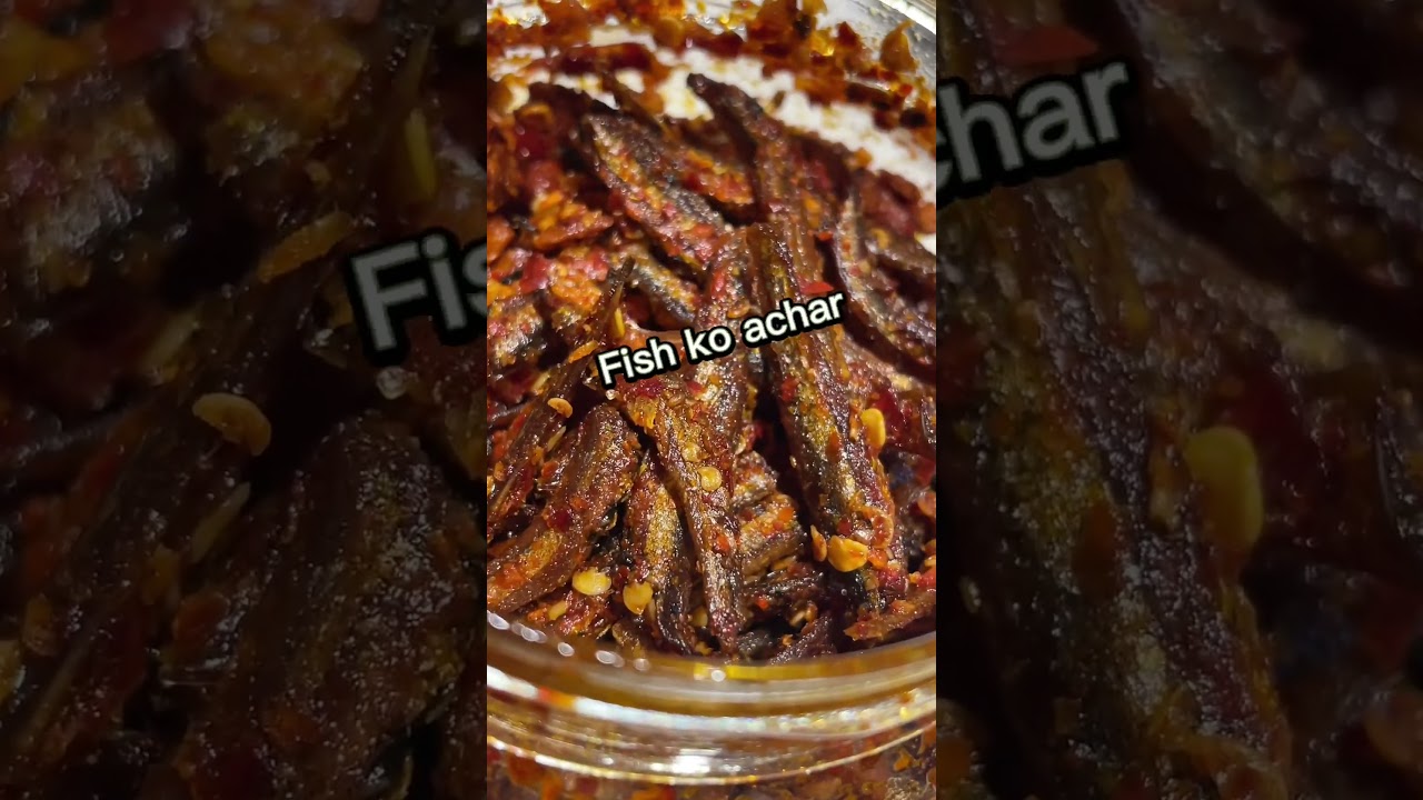 Spicy Nepali chicken and fish ko achar #baje_restaurant #best_in_town #free_home_delivery