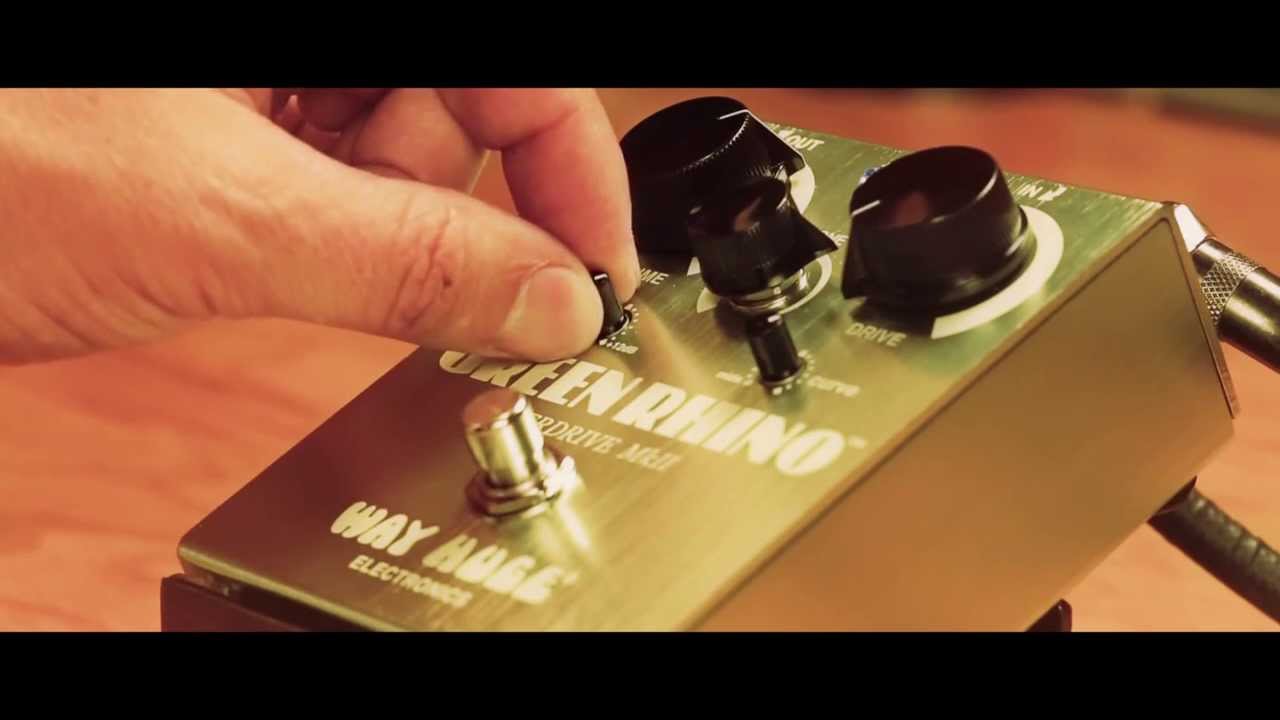 Огромный Green Rhino Overdrive: обзор функций и звуков (обучающая демонстрация)