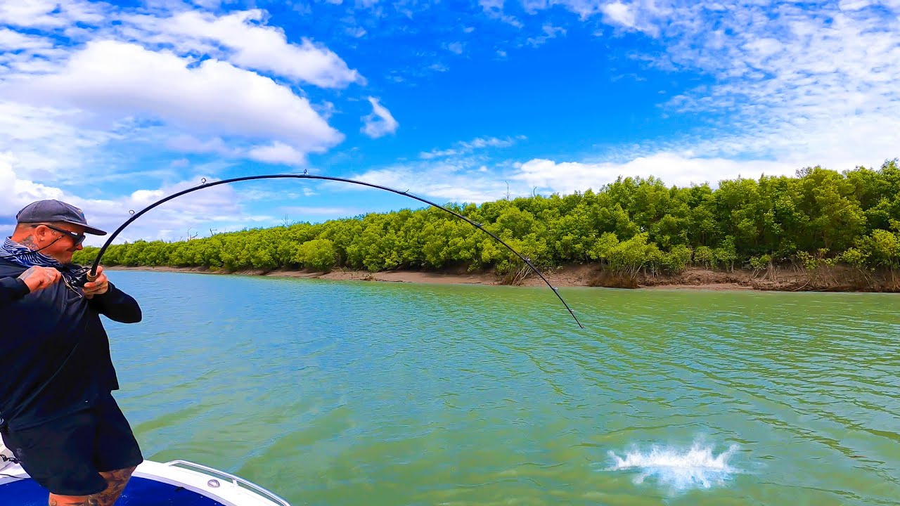 We Went River Fishing Chasing Giants.