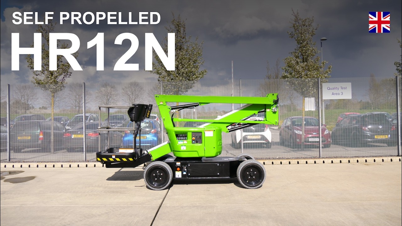 HR12NE Product Video | Self Propelled Access Platform from Niftylift
