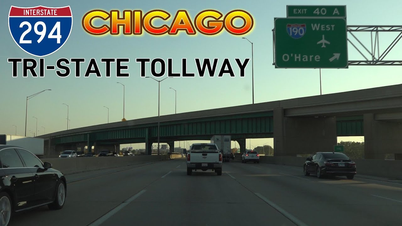I-294 Tri-State Tollway SB: Chicago's High-Volume Bypass