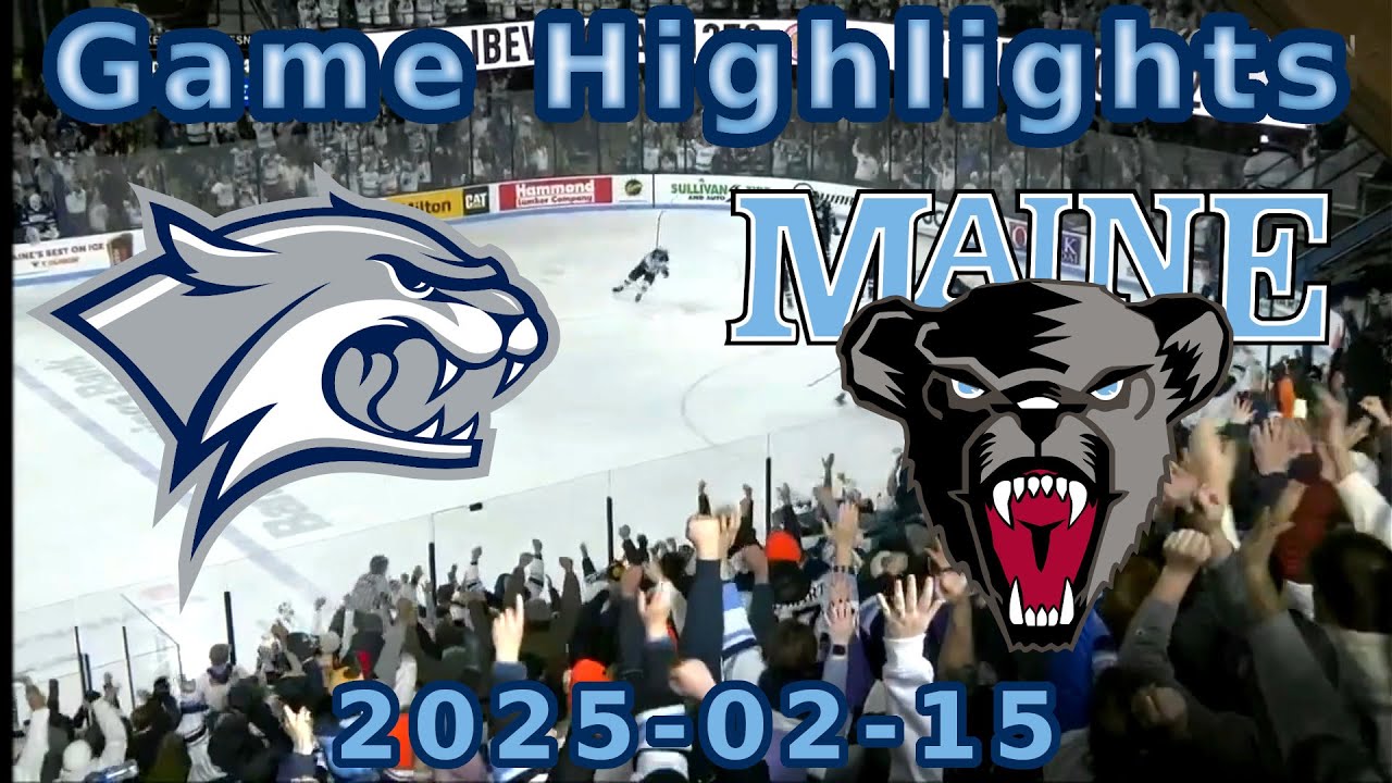 Maine vs UNH Game 2 of 2 2025-02-15