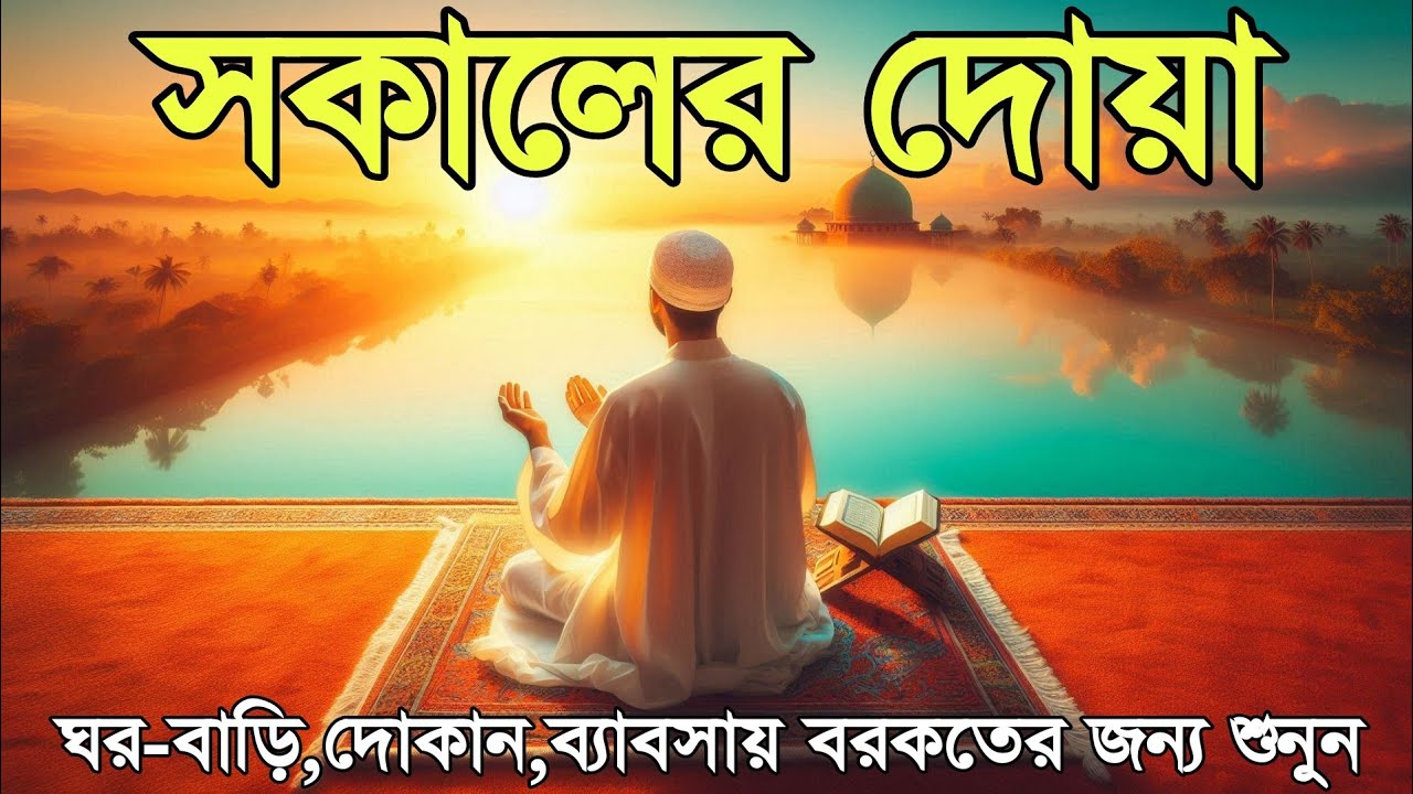 সকালটা শুরু হোক হৃদয় শীতল করা বরকতময় আয়াত দিয়ে। সকালের দোয়া ও জিকির । Morning Dua Full by Alaa Aqel
