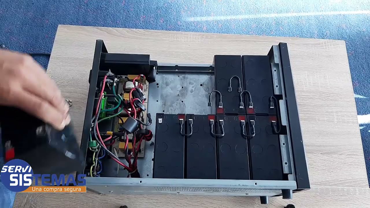 Cambiando baterias a UPS de 3KVA