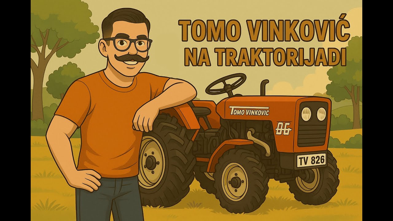 Tomo Vinković 826 na 19. susretu Old timer traktora u Selnici