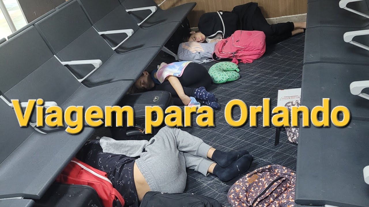 Viagem para Orlando. Ida...
