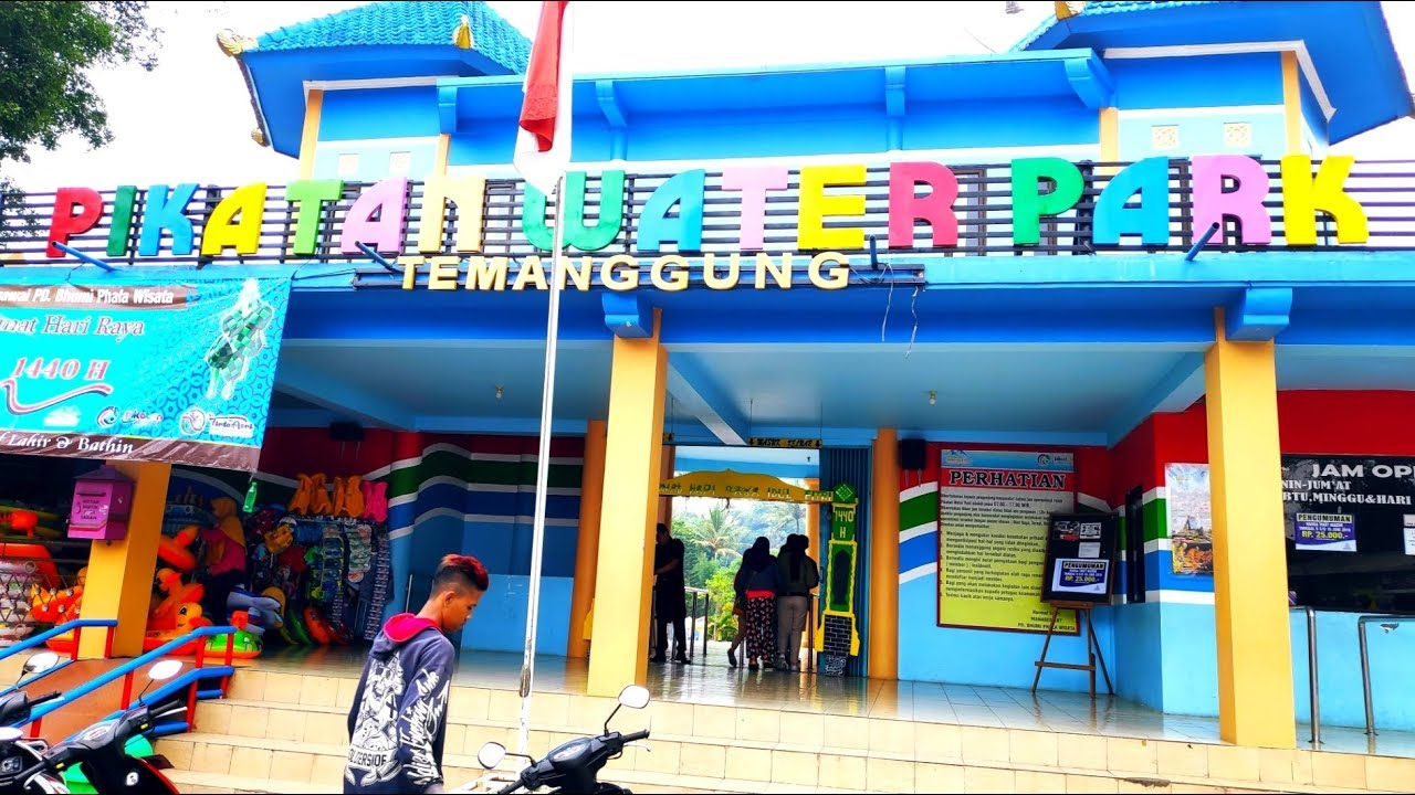 Waterpark Pikatan Temanggung Renang di Kedalaman 2 meter