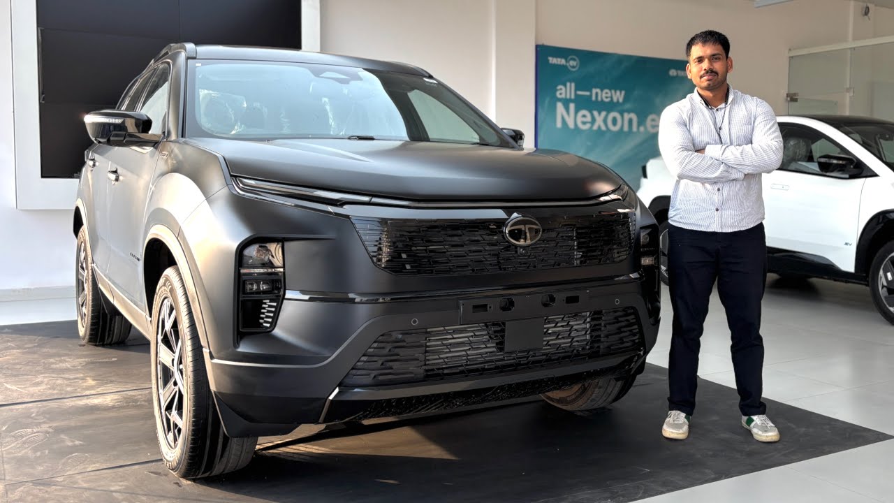 Tata Safari Accomplished Plus Stealth AT ₹ 27.14 Lakh | Tata Safari Stealth Edition | Review 2025