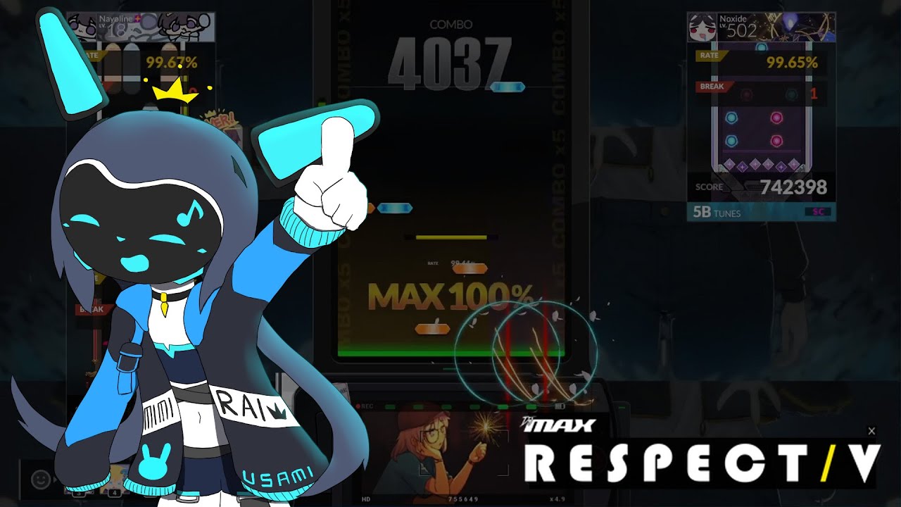 DJMAX RESPECT V | M2U - Myosotis (6B HARD) - 99.44% MAX COMBO