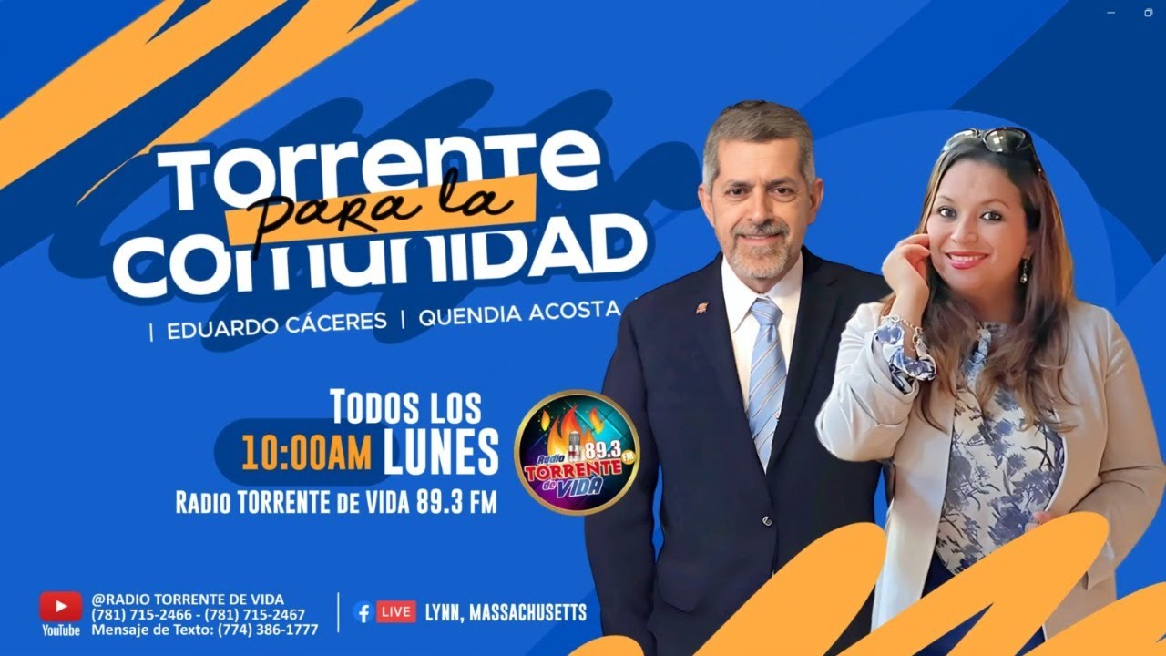 Torrente Para La comunidad, un programa de Radio que acerca recursos comunitarios.