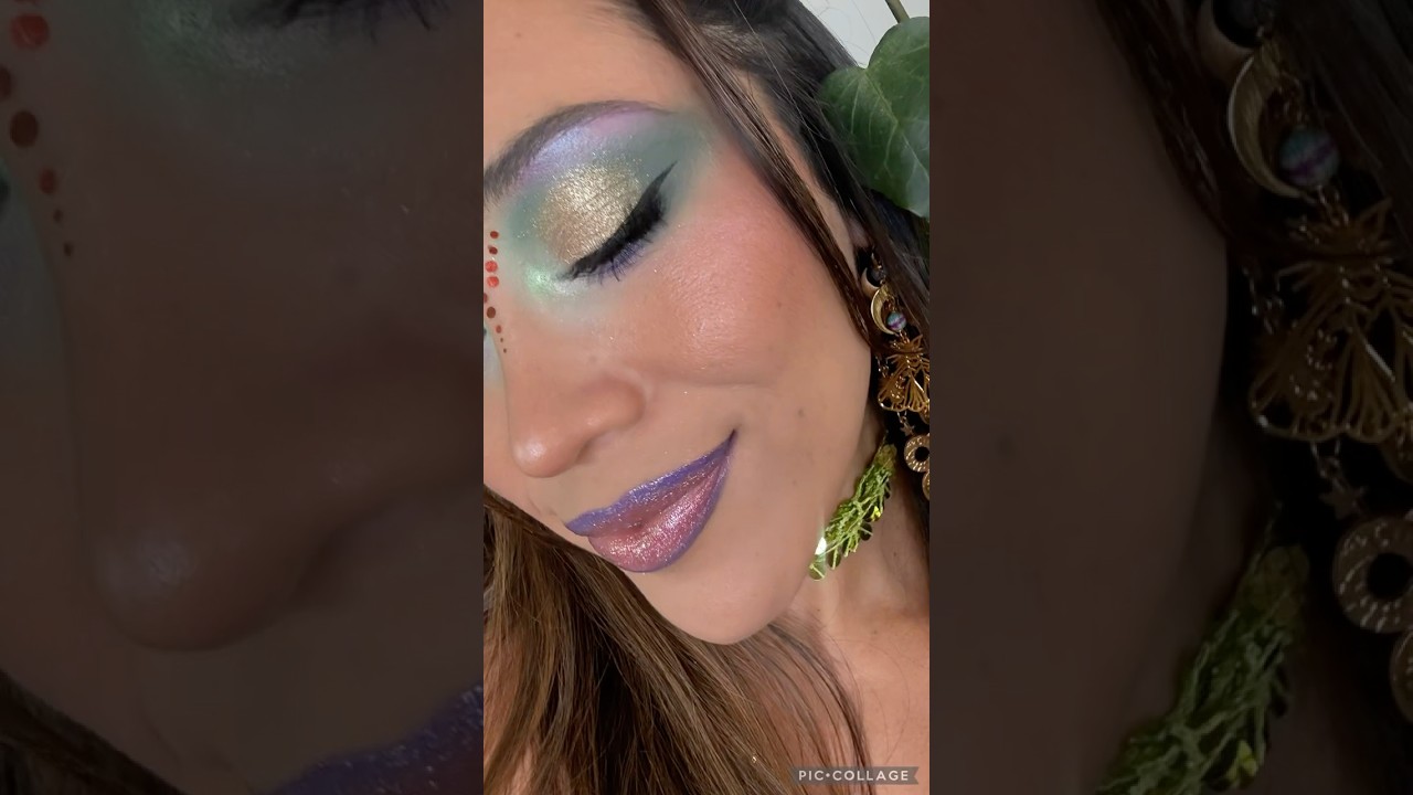 Fairy inspired Look Glamlite The lord of the rings Palette #glamlite #fairy