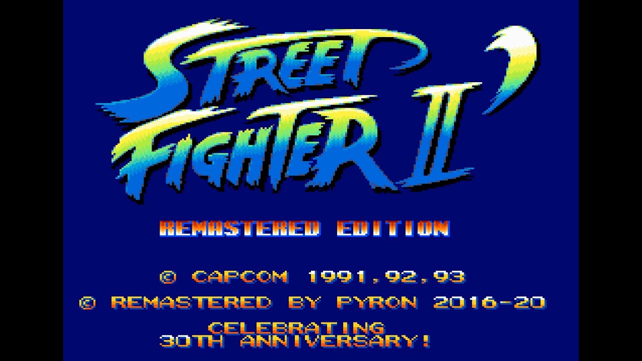 Street Fighter II' - Remastered Edition - Sega Genesis - Intro