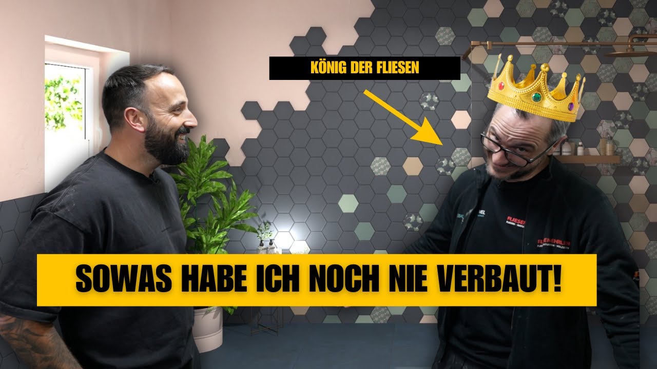 DIE KRASSESTEN FLIESEN DIE ICH JEMALS VERBAUT HABE!!🤩// REALTALK: Wie läuft die Baubranche aktuell?