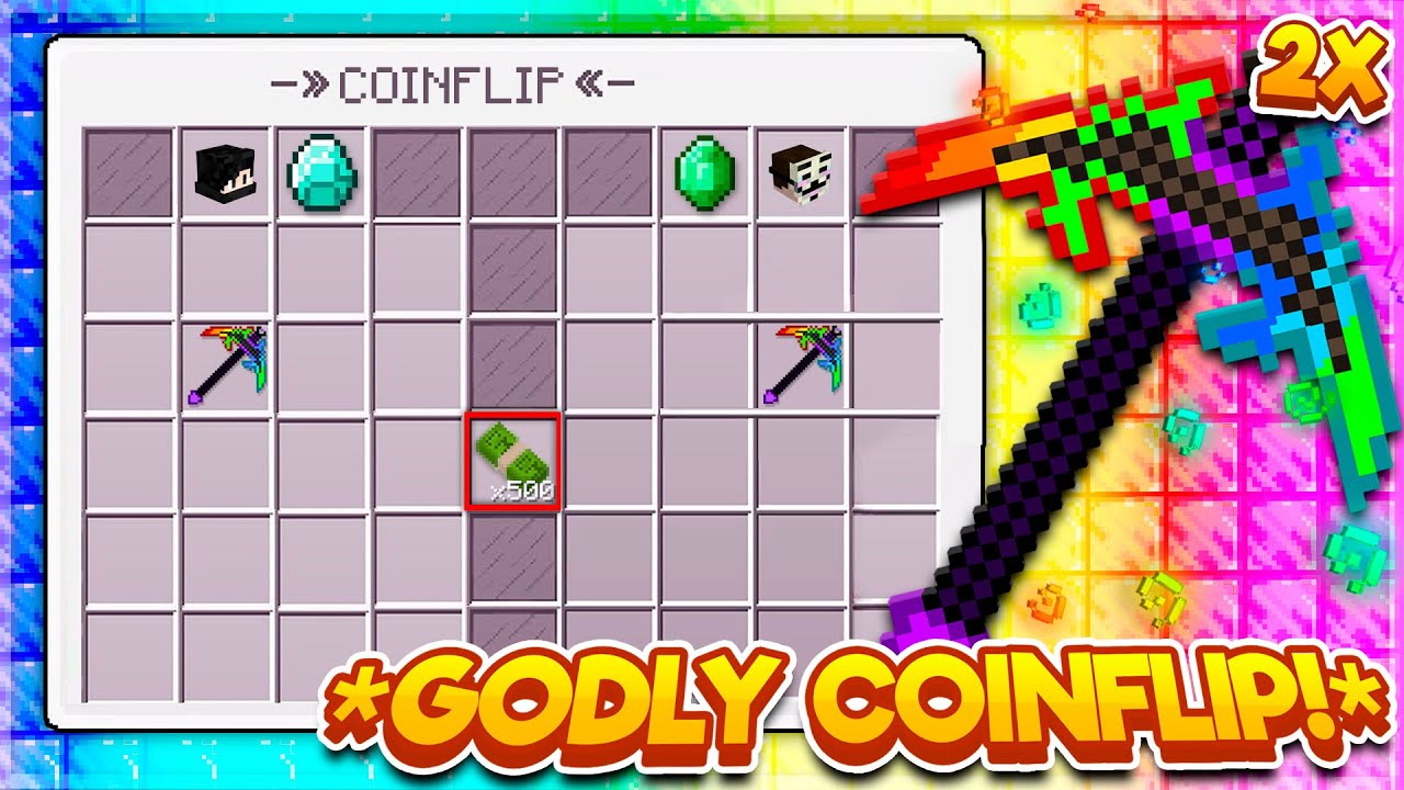 I COINFLIPED THIS *INSANE* $500 SKIN... DO WE WIN?! | Minecraft OP Prison (MCHub)
