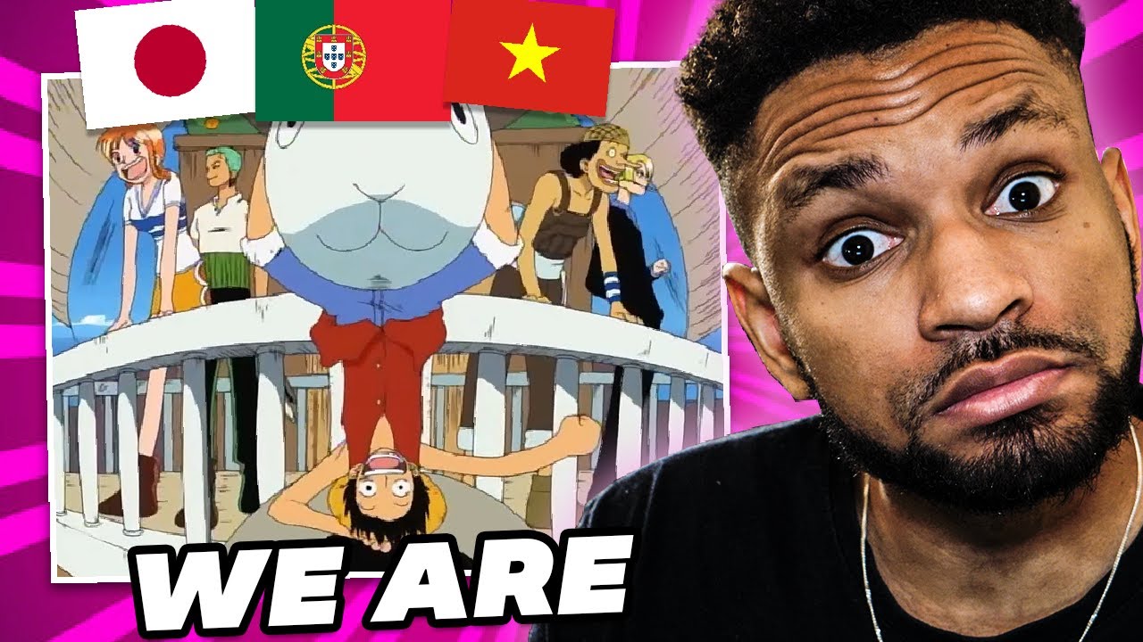 L'OPENING de ONE PIECE dans D'AUTRES LANGUES (We are)