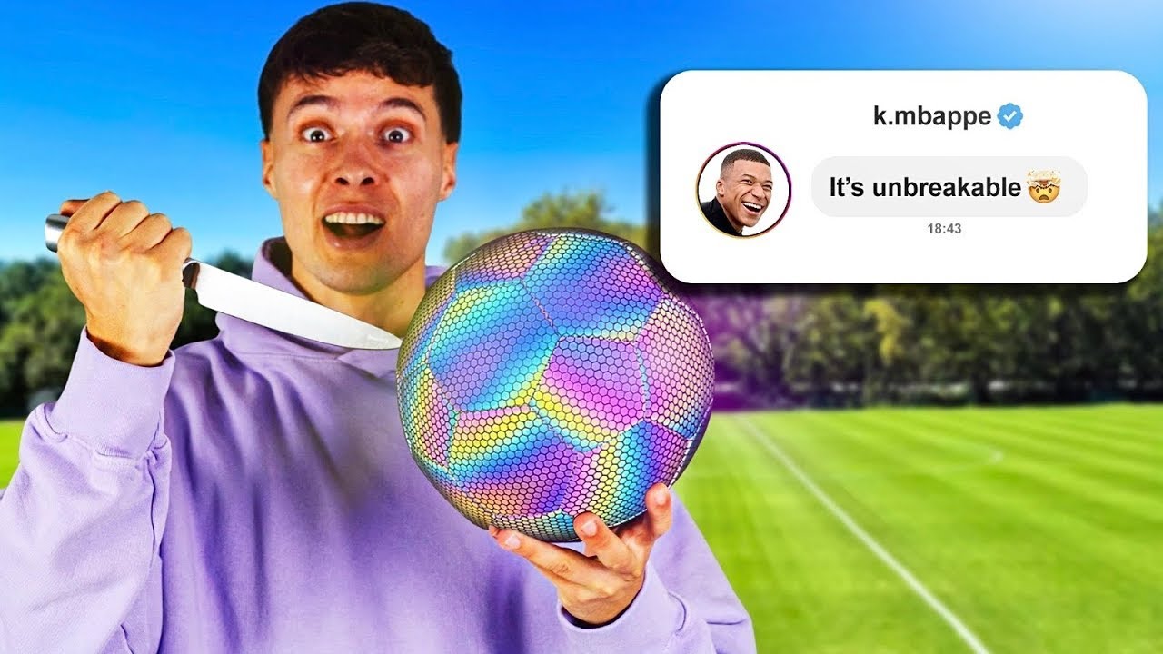 Wir TESTEN die verr&uuml;cktesten Fu&szlig;b&auml;lle!