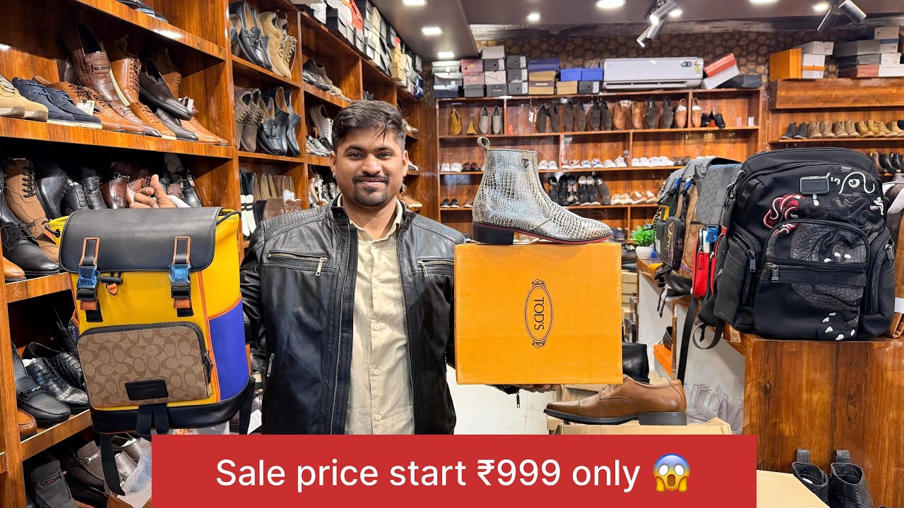 Saturday sale live | shoes price ₹99* only | 100% original leather shoes | classy chain footwear 