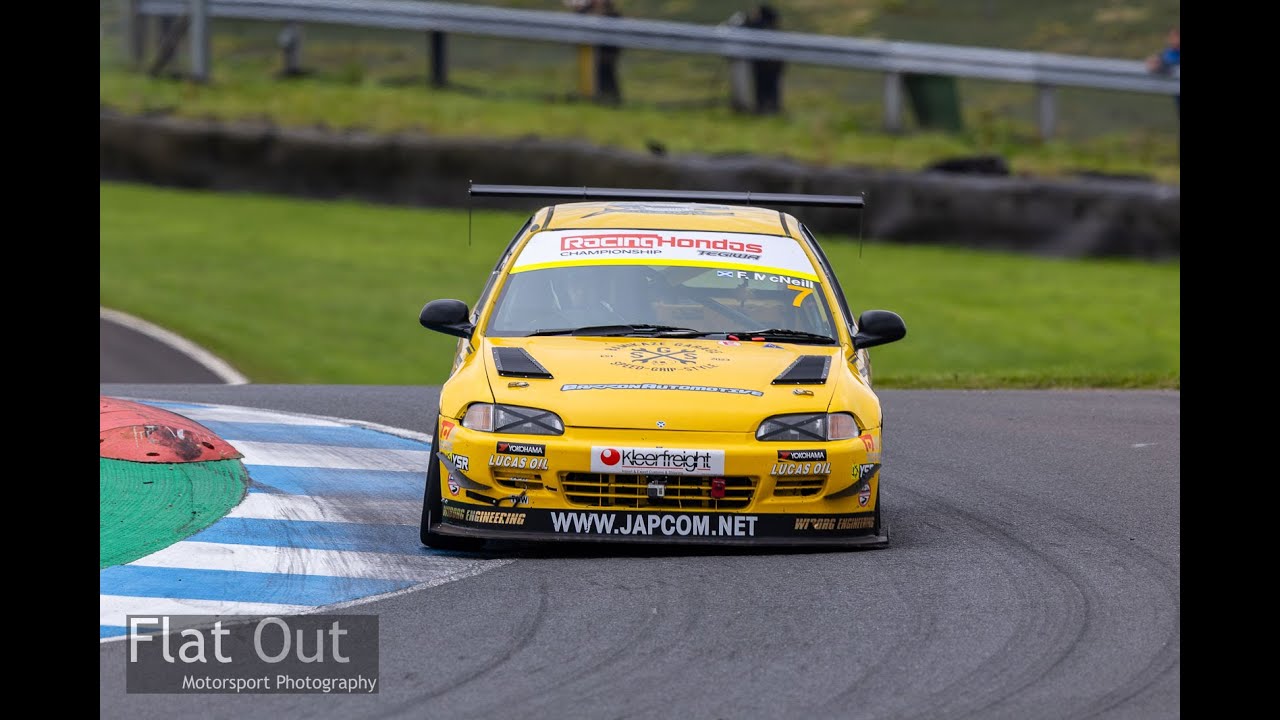 JAPCOM Knockhill Racing Hondas Test Day Scott Woodwiss Commentary Passenger Run