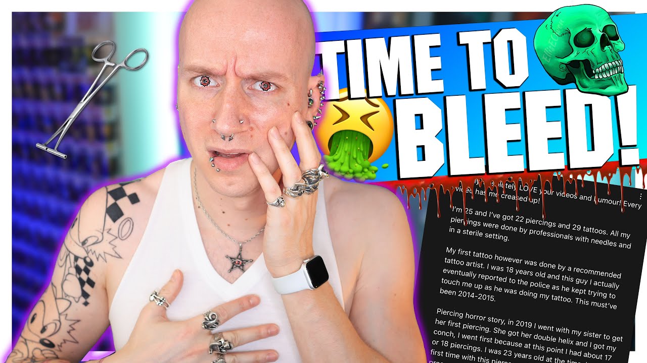 He Pierced My Septum WITH THE CLAMP! | Piercing Horror Stories | Roly