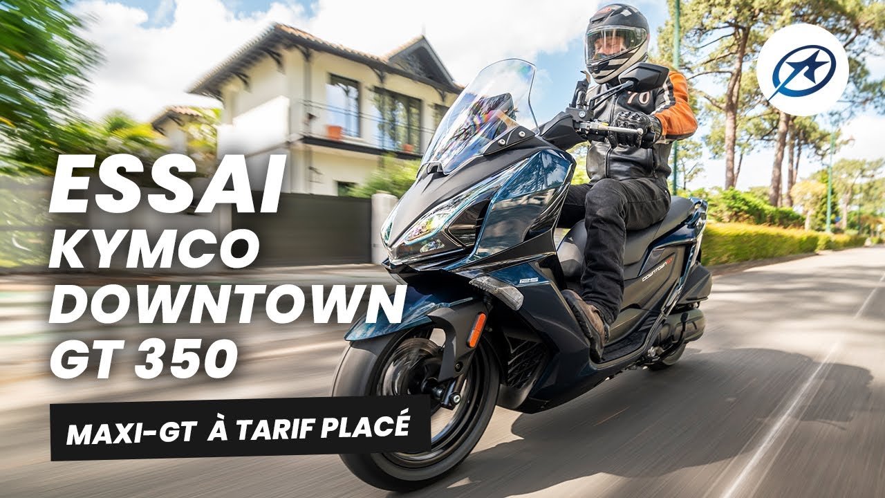 Kymco Downtown GT 350 - Essai (2024)