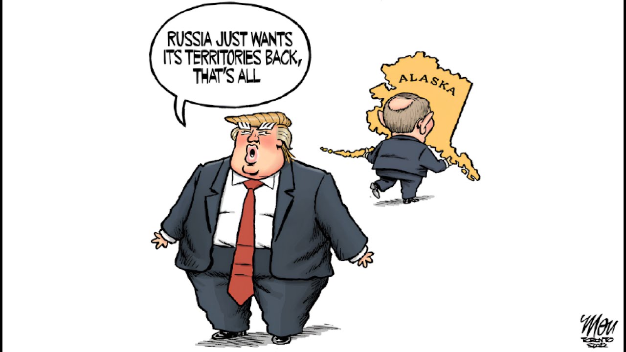 SEPTEMBER 1 Funny American Political Cartoon - Breaking News - USA Politic Caricature - Trump Satire
