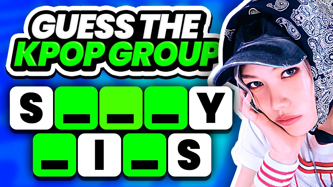Guess the K-Pop Group Name: Missing Letters Challenge! 🎶✨ | KPOP QUIZ 2025