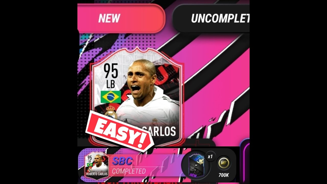 HOW TO COMPLETE EVERY ROBERTO CARLOS SBC #MADFUT21