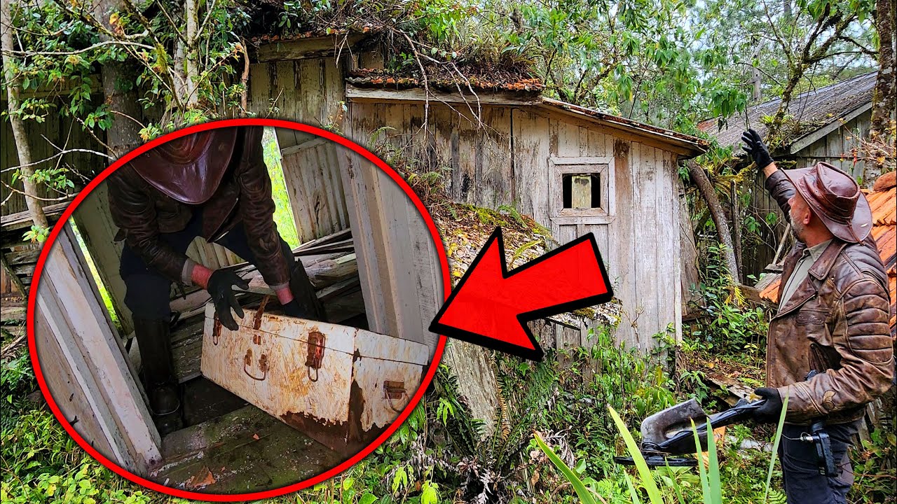 Fiquei SURPRESO com o que ENCONTREI em BAIXO dessa CASA