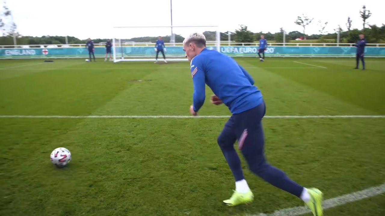 イングランド代表 シュート練習 2021.7,10 England: Shooting Practice