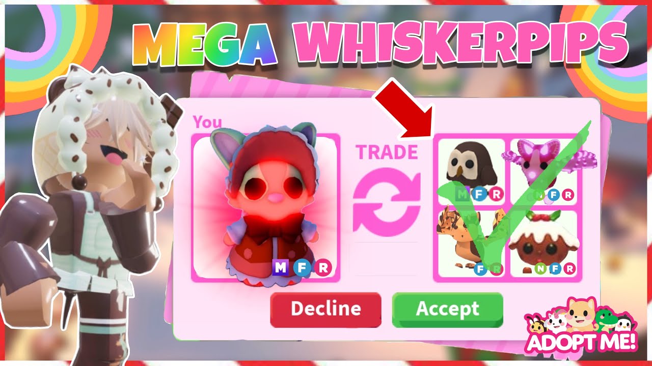 *UNEXPECTED TRADE* TRADING NEW MEGA MRS. WHISKERPIPS!!! | Adopt Me Roblox 2025!