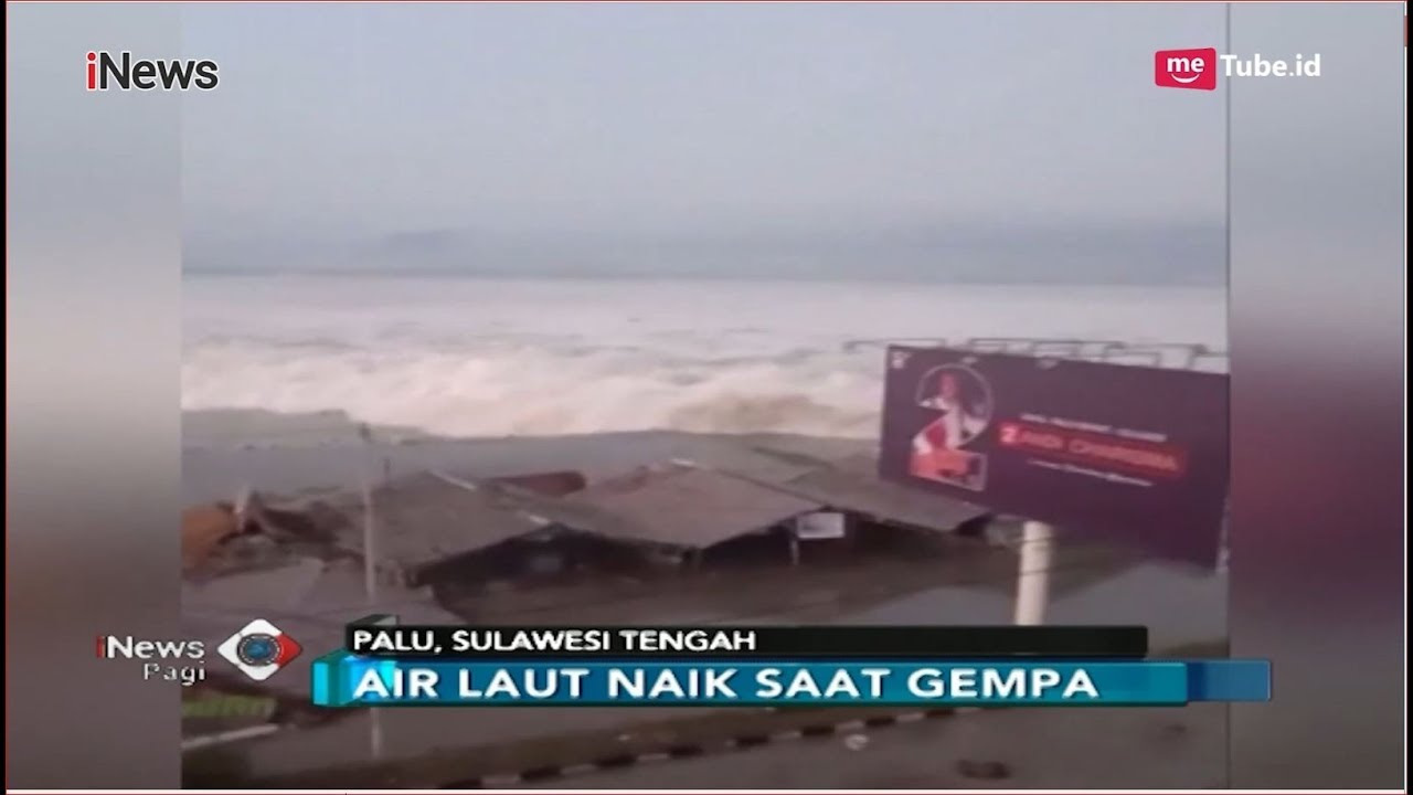 Beginilah Detik-detik Tsunami Terjang Kota Palu - iNews Pagi 29/09
