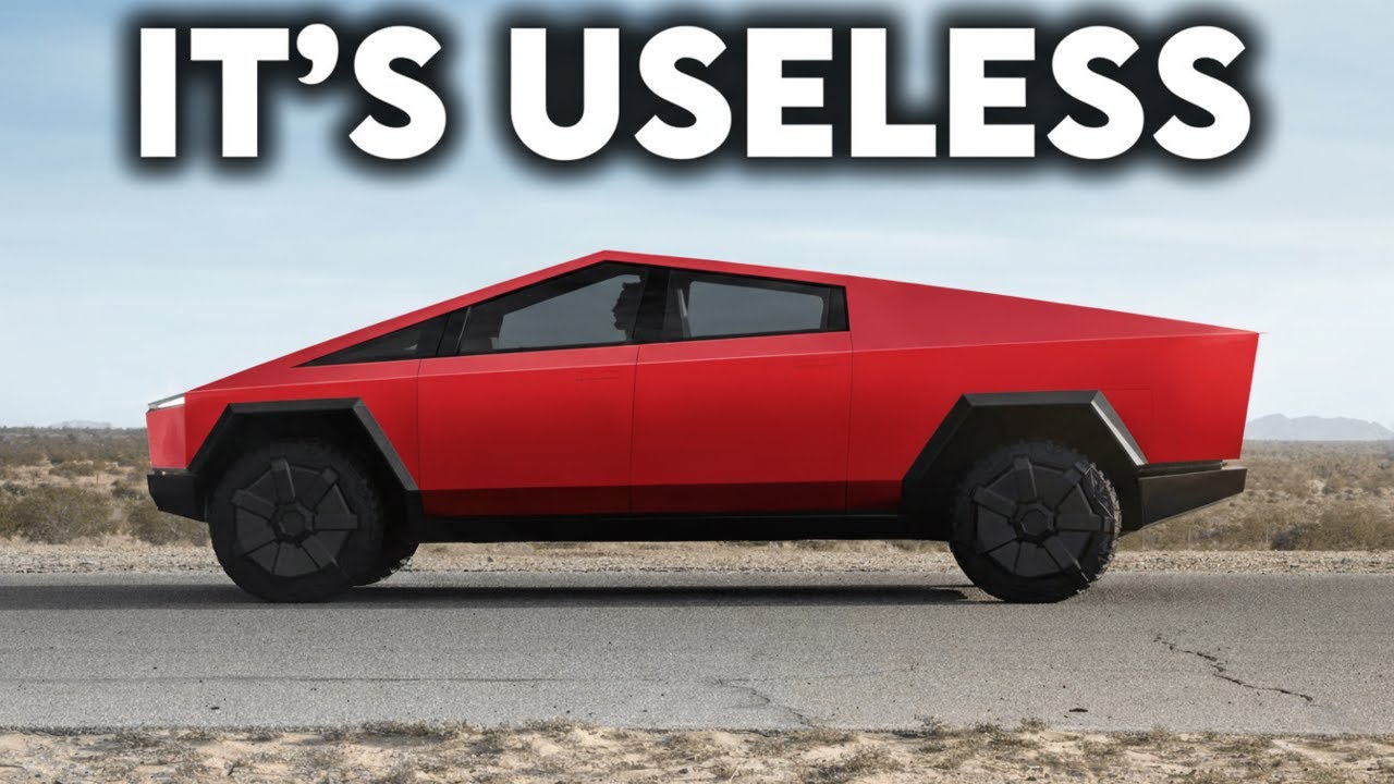 Почему Tesla Cybertruck потерпела неудачу