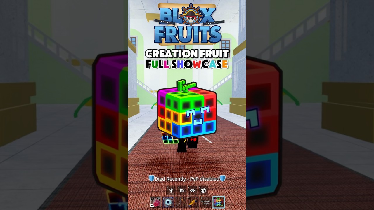 Part 76 | Full creation fruit showcase! 🧱💜 #foryou #bloxfruits #roblox #showcase #creation