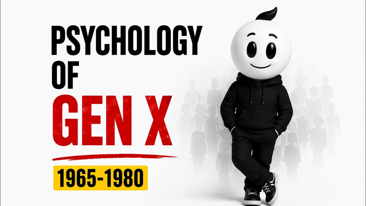 Psychology of Gen X in 3 minutes