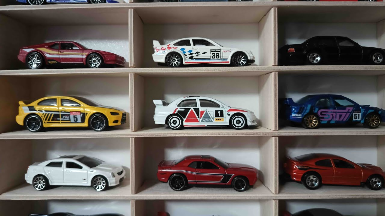 Półka część 1/4 | 109 modeli Hot Wheels Mainline