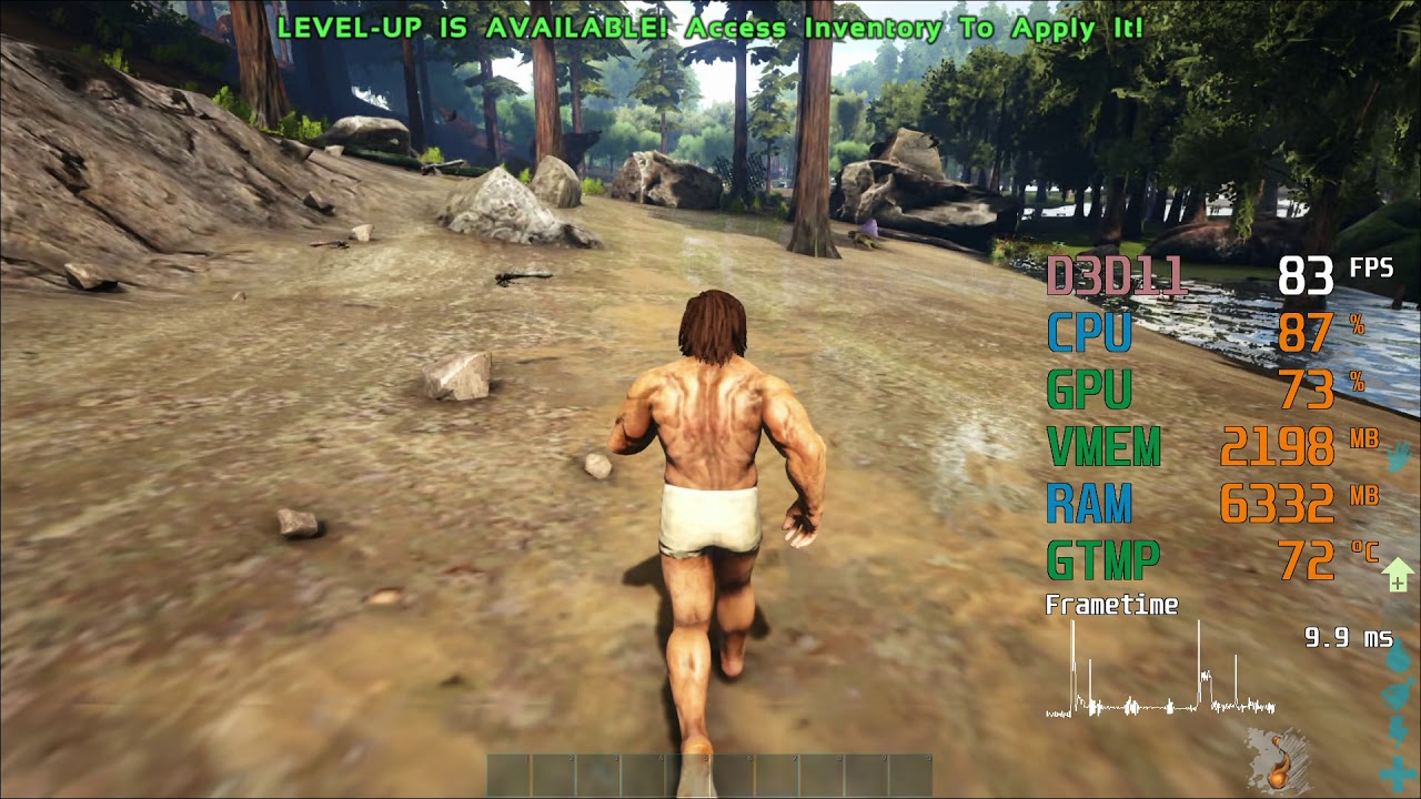 GeForce RTX 2060 -- Intel Core i5-6600K -- ARK Survival Evolved FPS Test