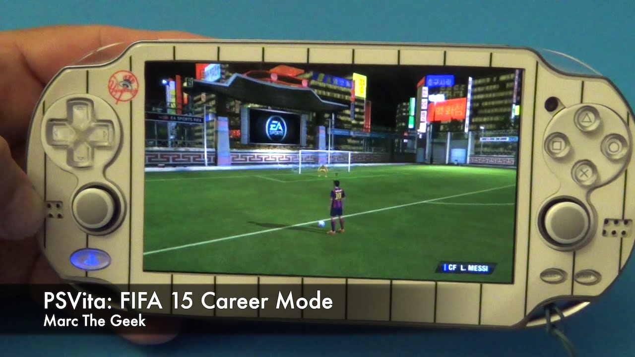 PSVita: FIFA 15 Career Mode Hands On