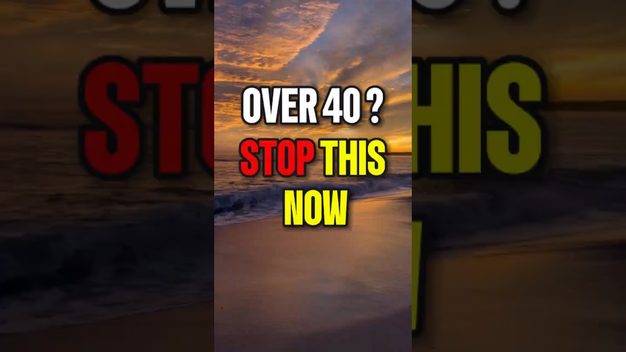7 Things Men Over 40 Must Stop Doing Immediately | Stoic Wisdom#shorts #stoicism#innerpeace