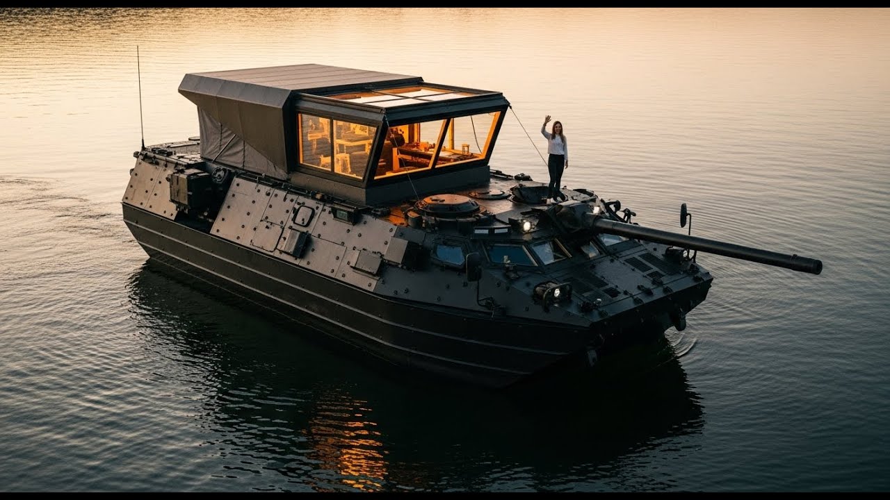 Restoring a Monster LARC-V: From Scrap to Luxury Water-RV