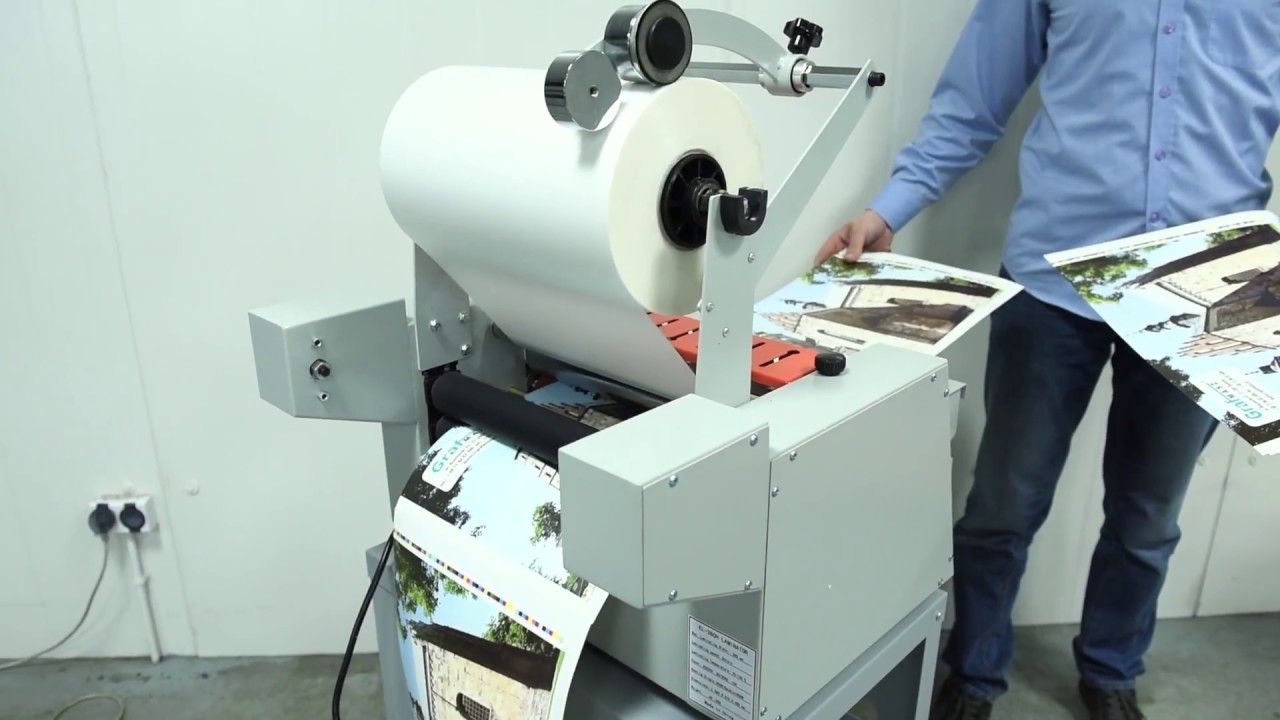 Foliarka (laminator) EL-380 H z funkcją złocenia