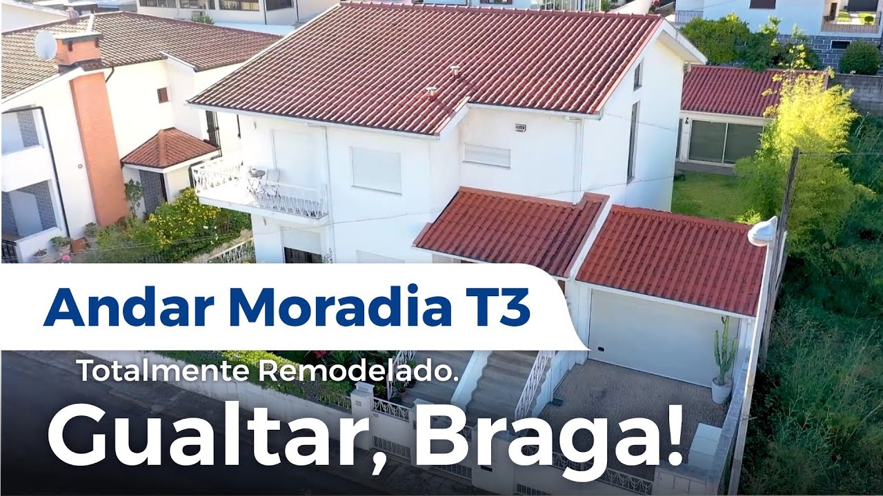 Andar Moradia T3 em Gualtar Braga