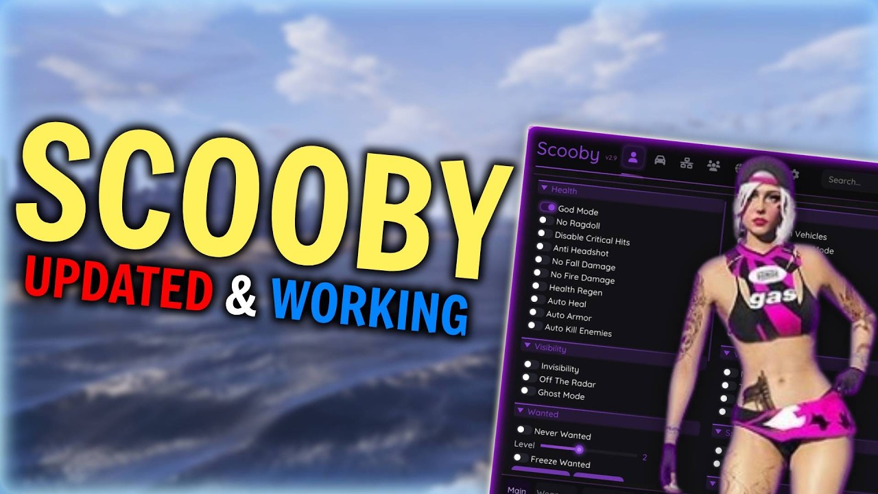 Scooby Mod Menu Working in Public Lobbies (2026) | GTA Online (UPDATED GUIDE)