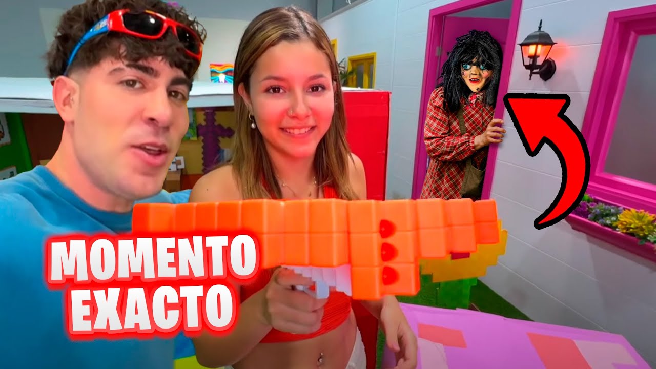 LA MU&Ntilde;ECA MALDITA APARECI&Oacute; EN EL VIDEO DE ALEJO IGOA 😨😨 * &iexcl;Los esp&iacute;a mientras graban!