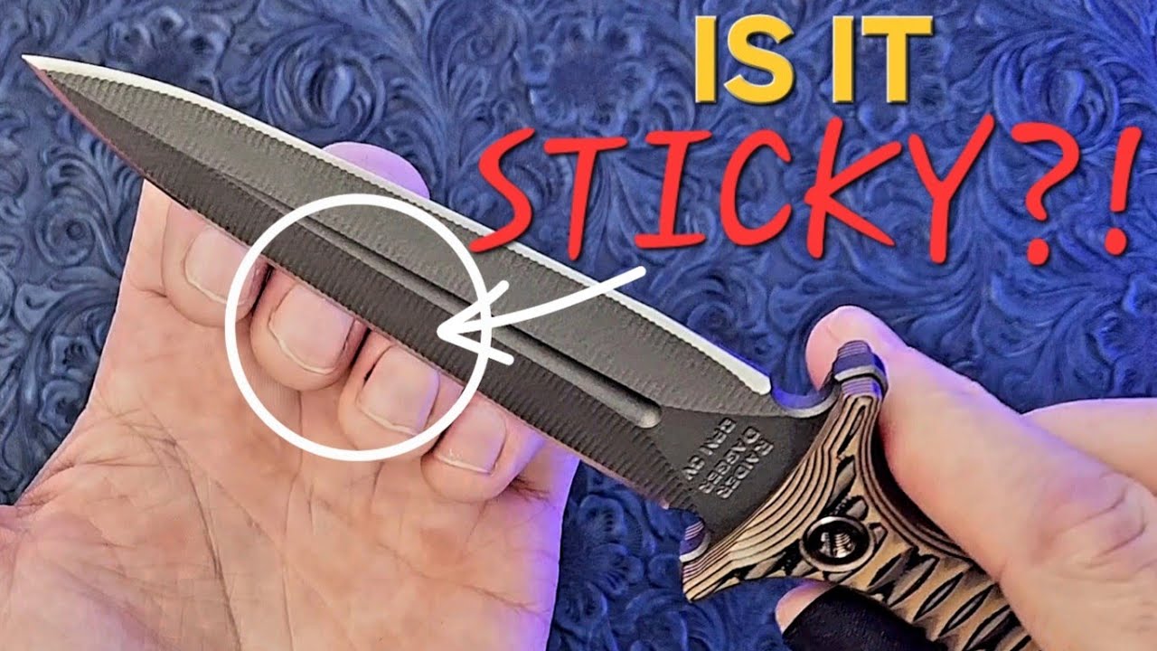 How SHARP is the RMJ Tactical Raider Dagger?