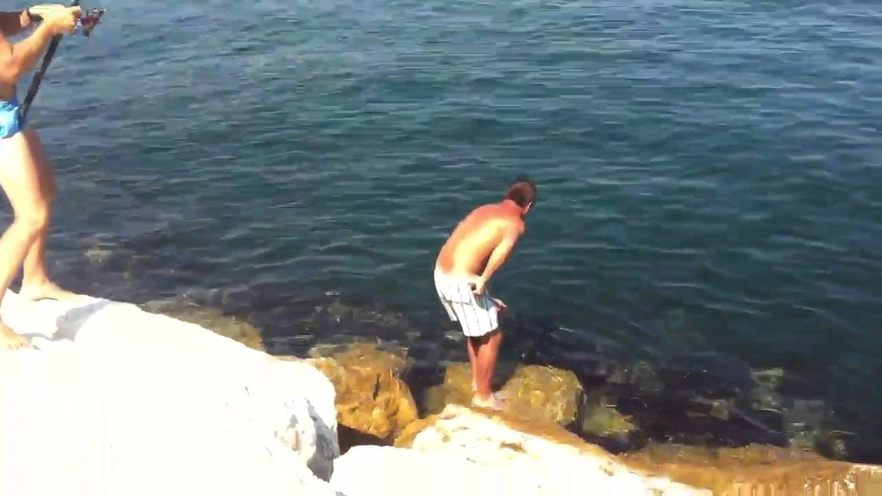 Pescatore a Sottomarina Diga